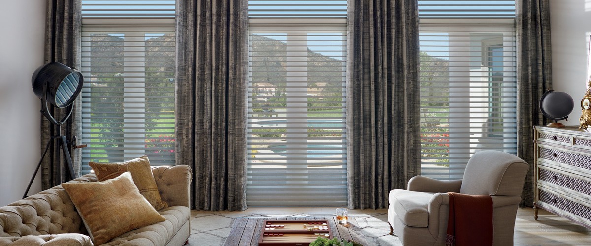 Silhouette® Sheer Shades With Draperies