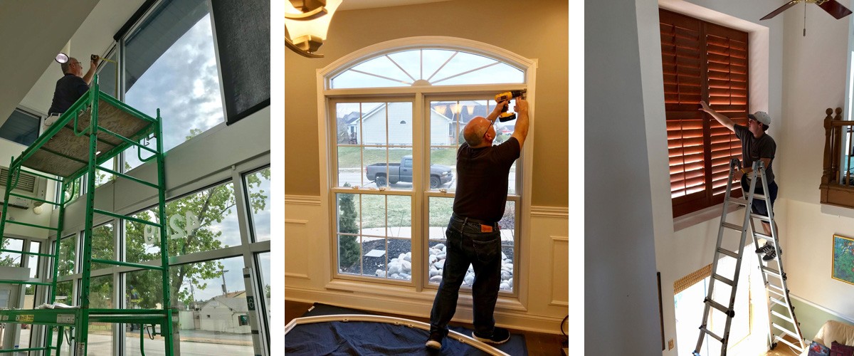 Professional Installation of Window Treatements