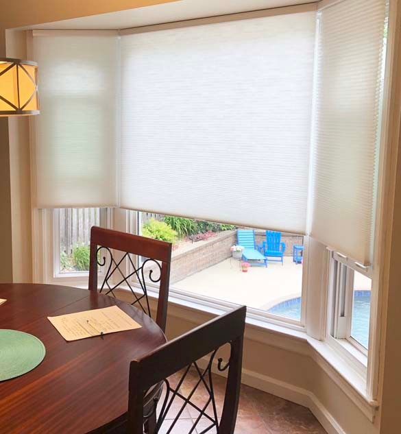 Applause® Honeycomb Shades in Dining Room