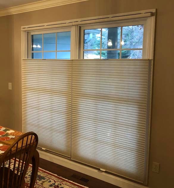 Applause® Honeycomb Shades with Top-down/Bottom Up Features
