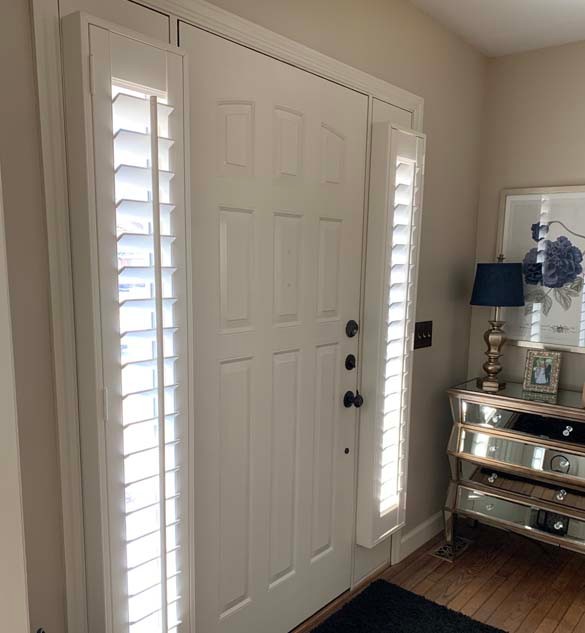 NewStyle® Hybrid Shutters on Sidelights