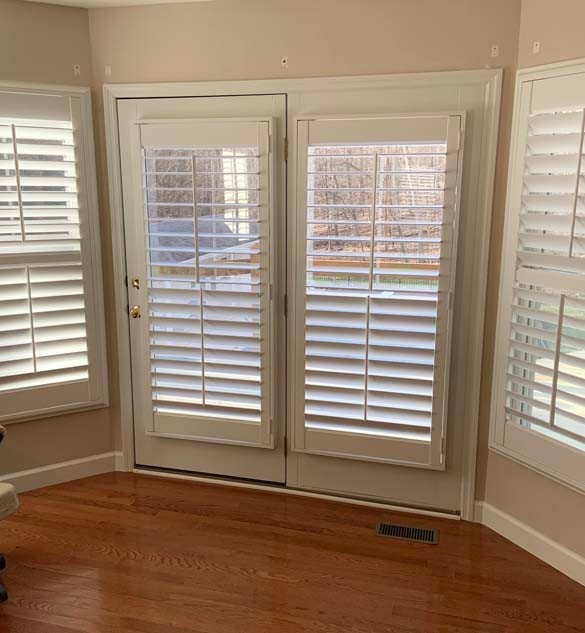 NewStyle® Hybrid Shutters on Doors