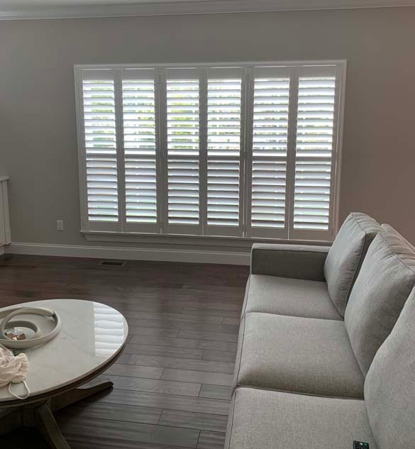 NewStyle® Hybrid Shutters  in Living Room