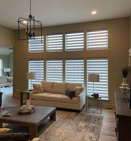 Designer Banded Shades