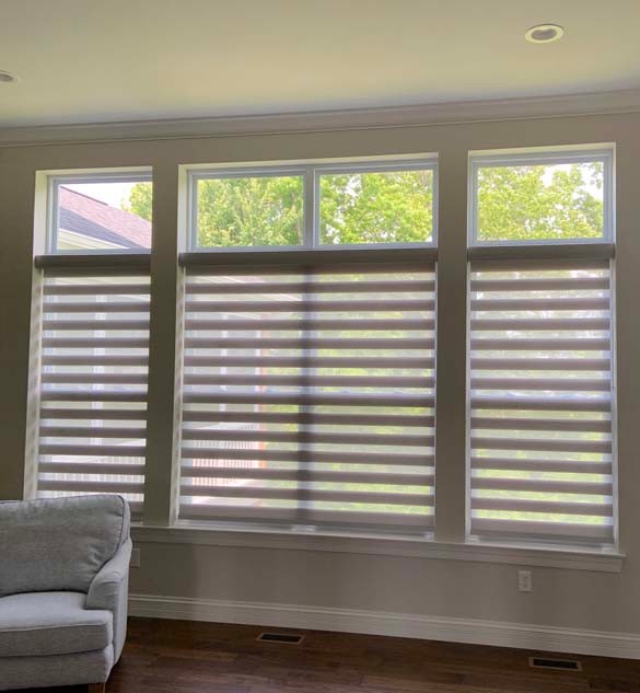 Designer Banded Shades
