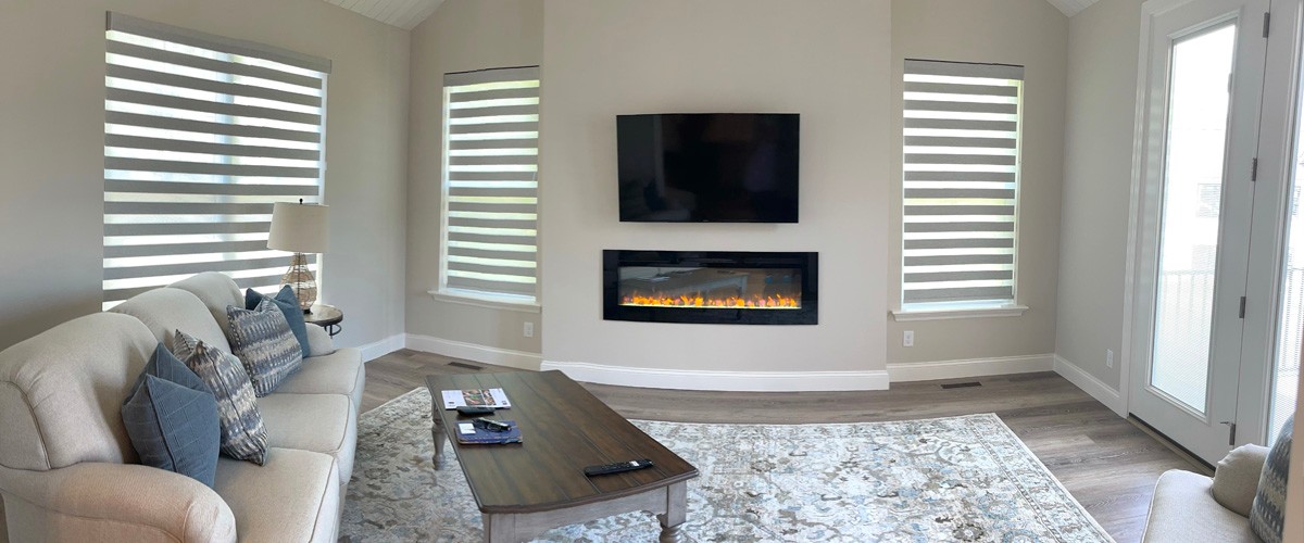 Designer Banded Shades