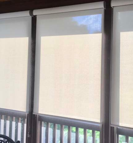 Designer Solar Screen Shades