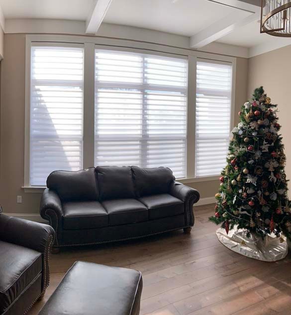 Silhouette® Window Shadings in Living Room