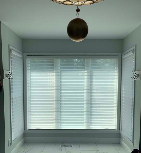 Silhouette® Window Shadings with A Deux® in Master Closet