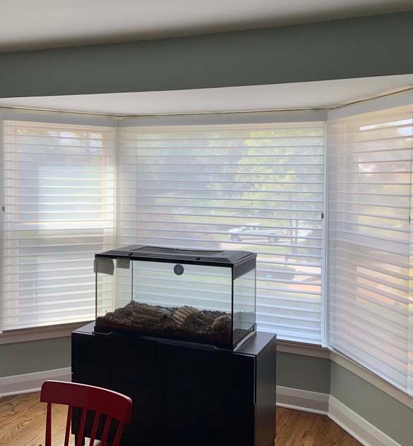 Silhouette® Window Shadings with A Deux® Open
