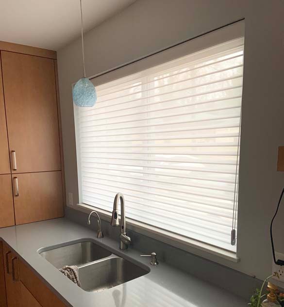 Silhouette® Window Shadings in the Kitchen