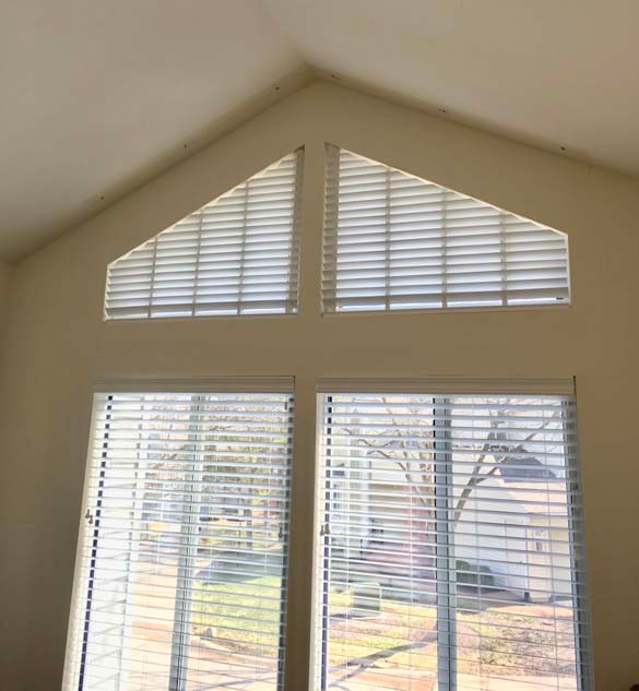 Everwood® Alternative Wood Blinds in Angle